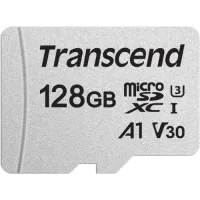 Transcend 128GB MicroSDXC/SDHC 300S Class 10 Memory Card (TS128GUSD300S)